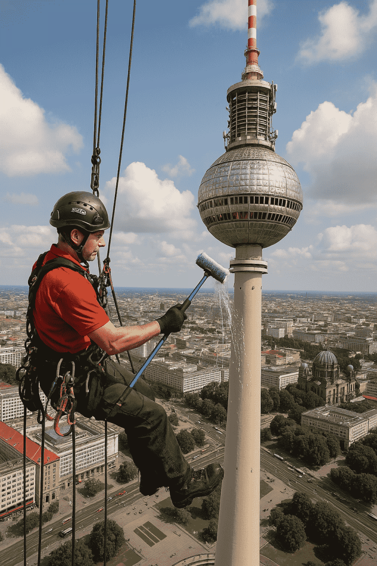 Professionelle Hochhausreinigung